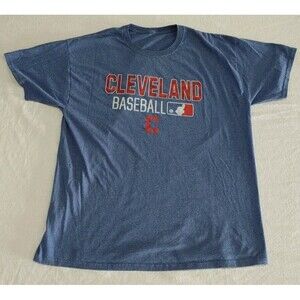 Cleveland Indians Baseball Tshirt MLB American League Adult Size XL